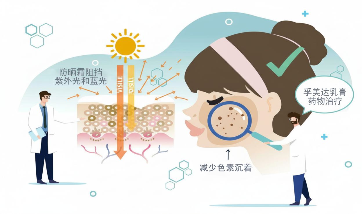 黄褐斑治疗期间用哪种防晒霜更好？