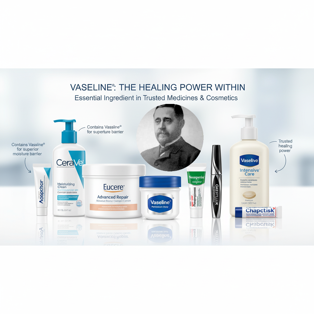 从曾经石油业的废物到现代医药化妆品业的宠儿：凡士林的进阶史